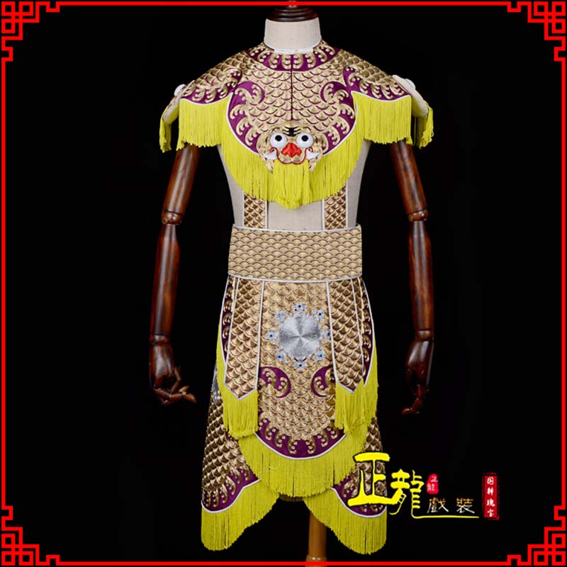 连云港武将士兵云肩鱼鳞侉子